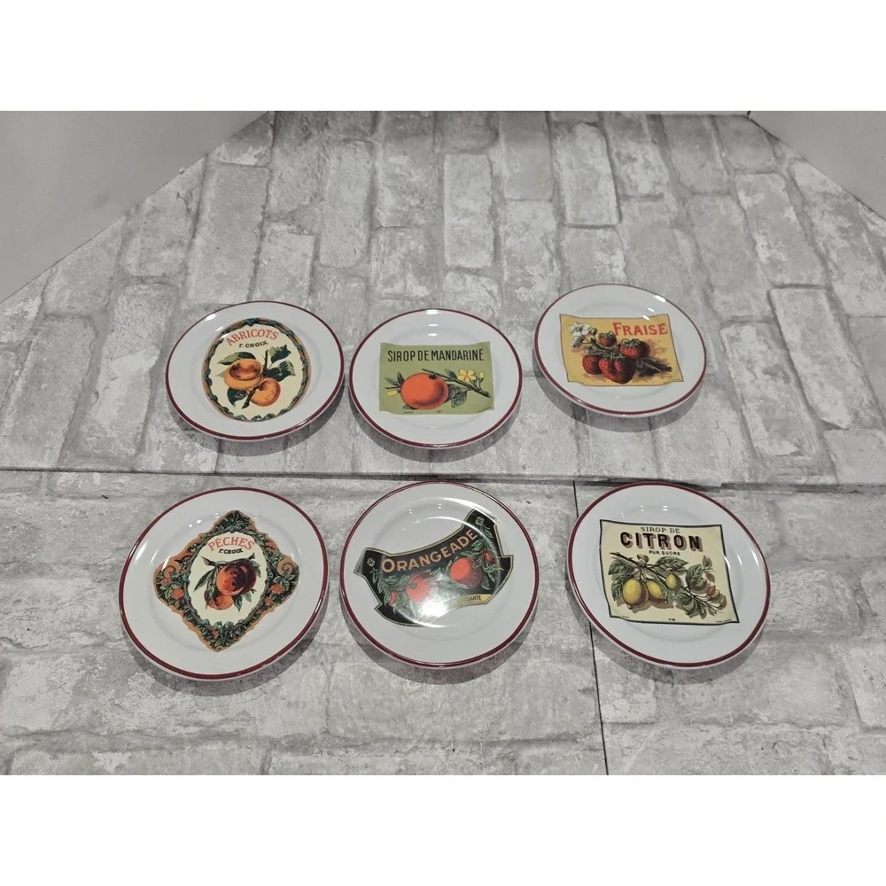 Set Of 6 Williams Sonoma‎ Rosanna Dessert Appetizer 5 3/4